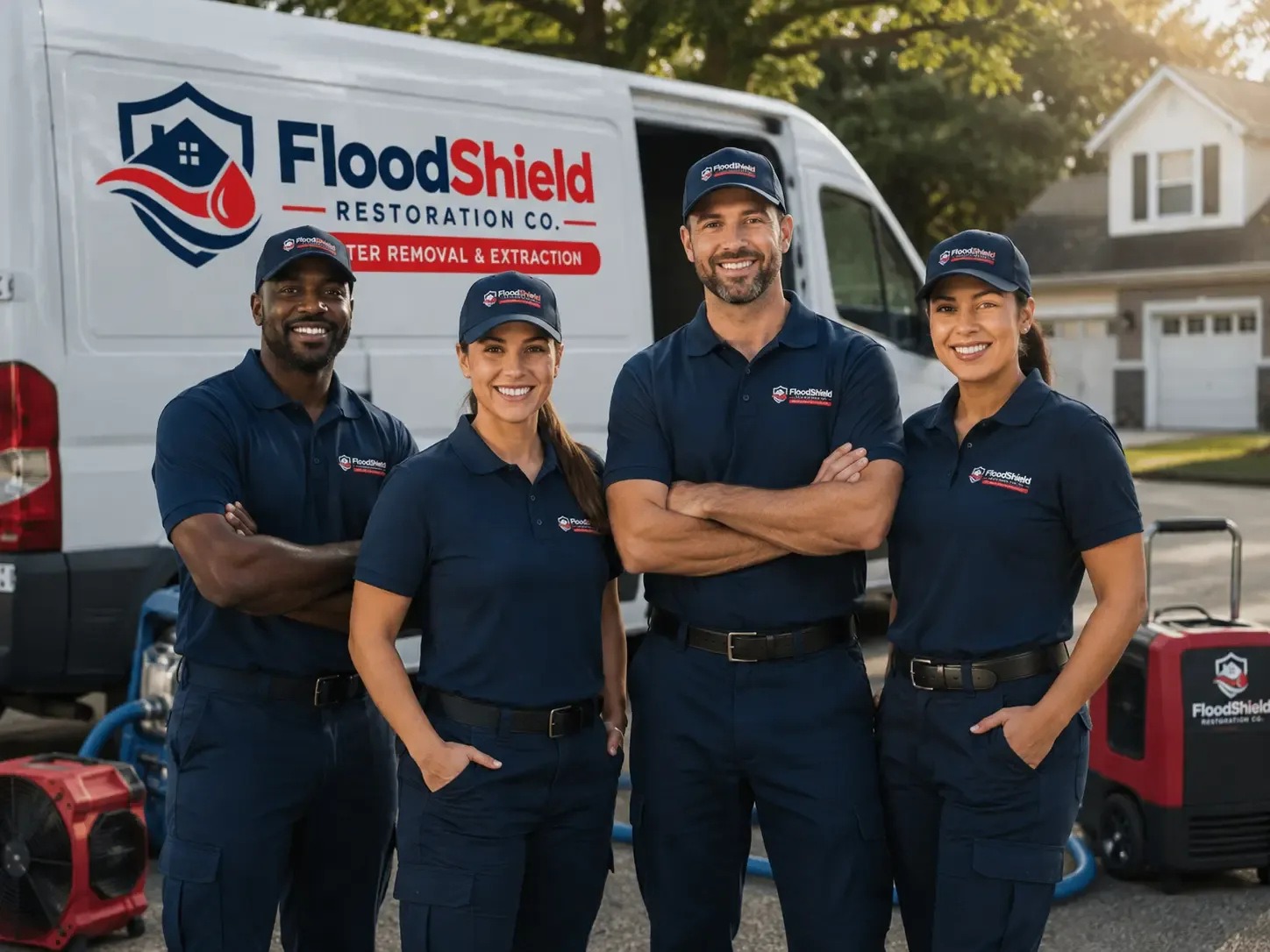 Flood Damage Restoration company in Langlois, OR